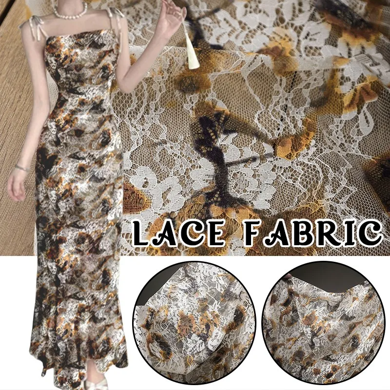 Sewing Batik Fabric - Kain Katun Cetak Renda Prancis Retro