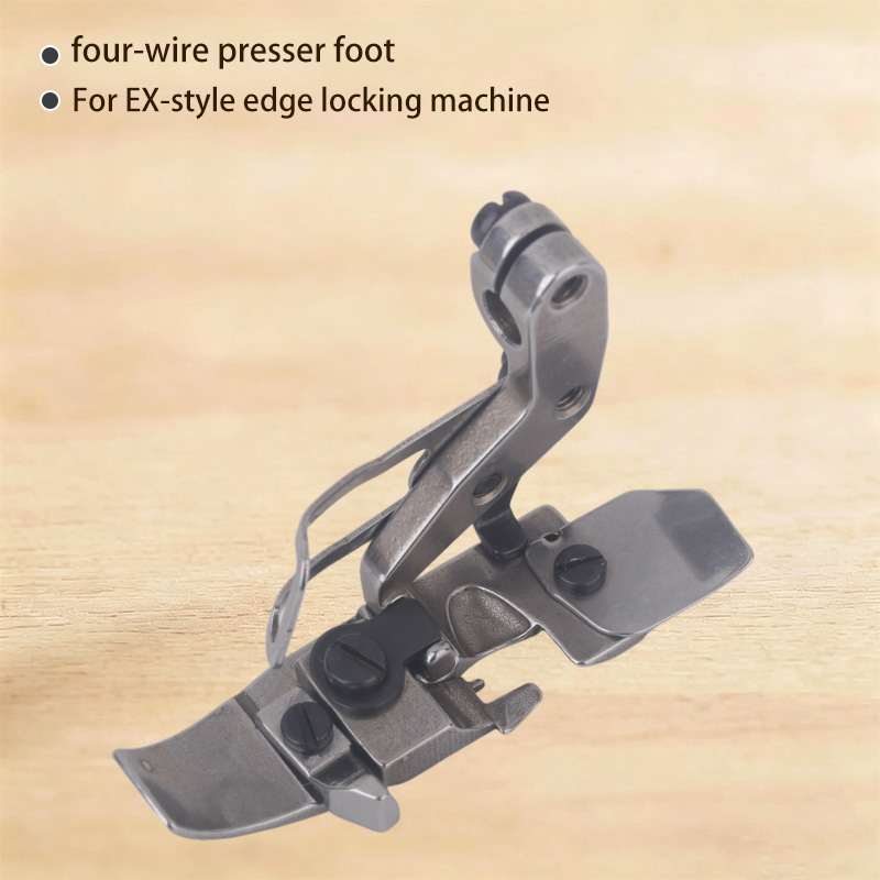 1PCS Kaki Penekan Empat Benang - Textile Sewing Machine ulasan dan harga