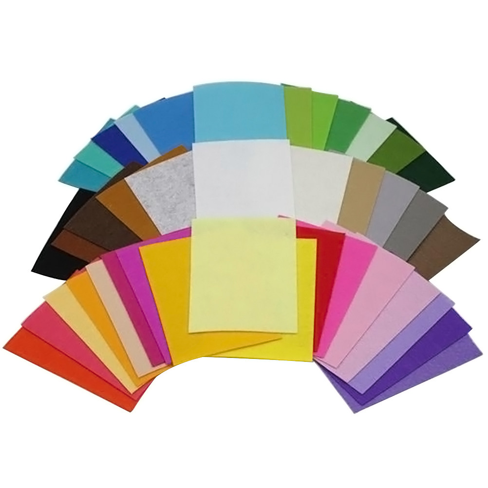 40 Lembar Kain Felt Non-Woven  - Sewing Thread In Textile ulasan dan harga