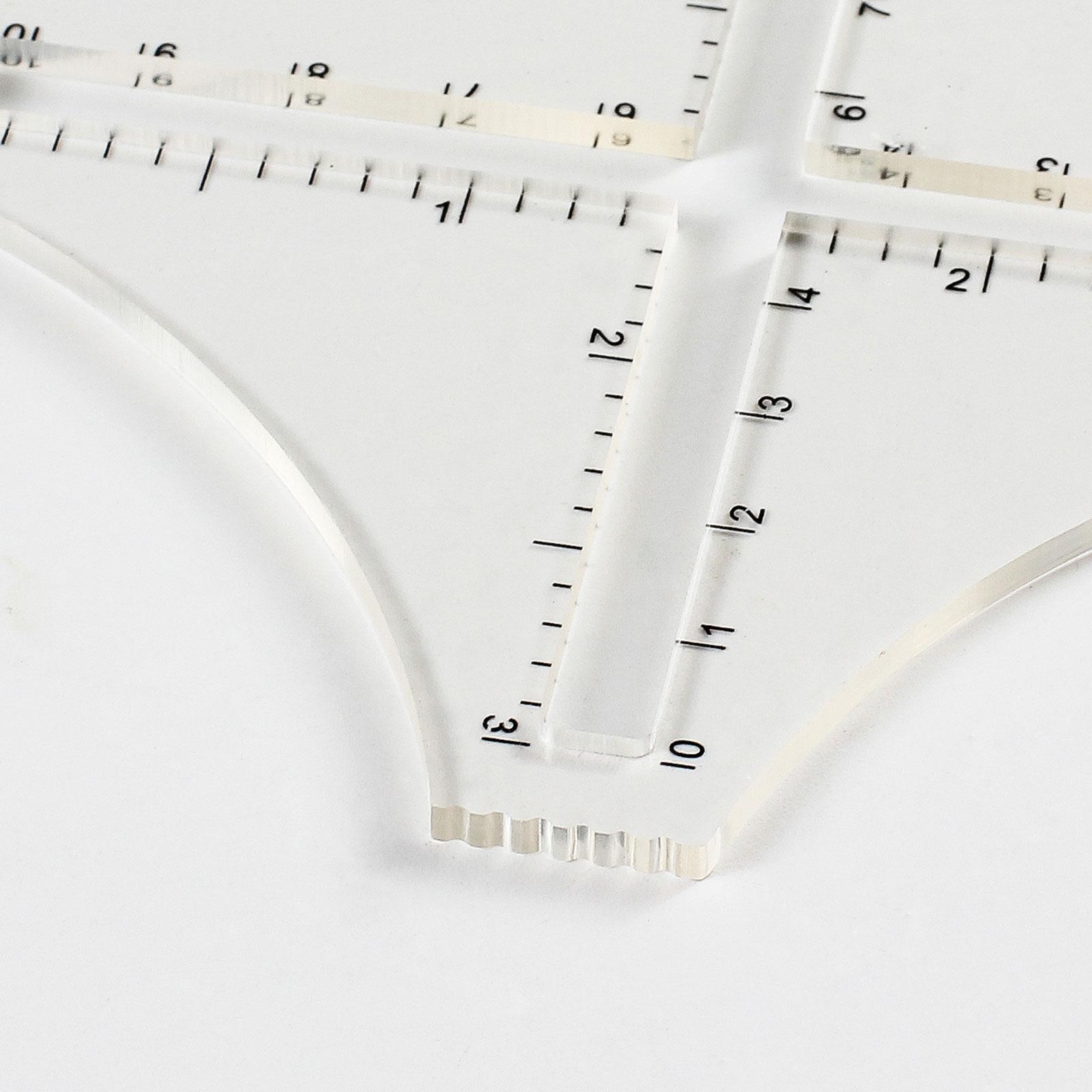 Penggaris Pengukur Kepadatan R - Sewing Gauge Ruler ulasan dan harga