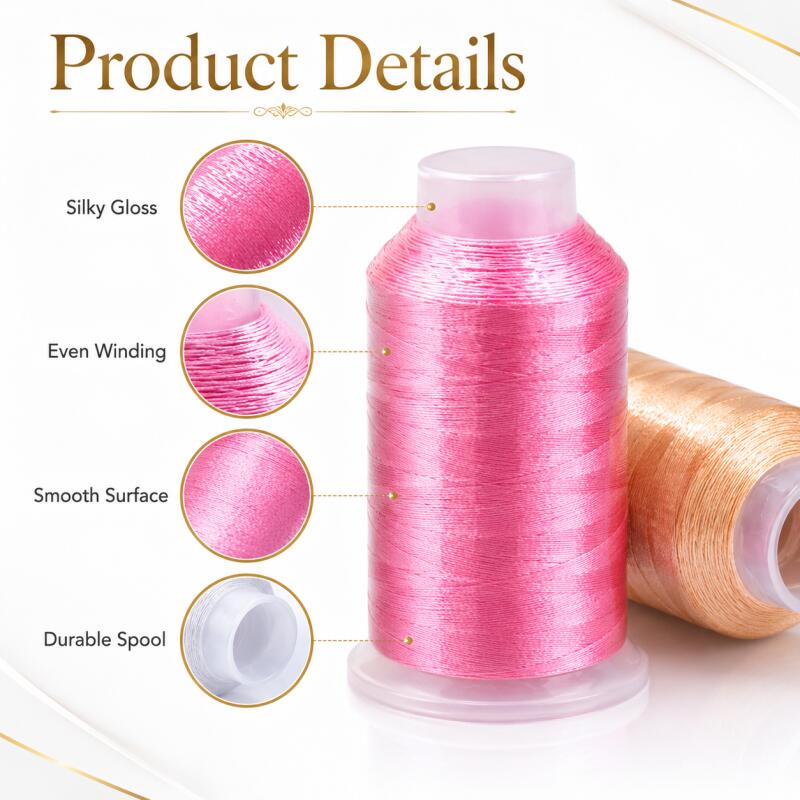 Benang Rumbai Vertikal 150D/2  - Sewing Thread In Textile ulasan dan harga